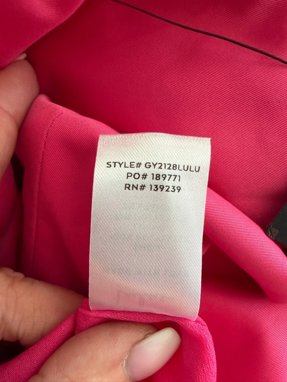 Lulus NWT “Totally Haute” Hot Pink Satin Pleated Off-The-Shoulder Mini Dress Med - Picture 9 of 16